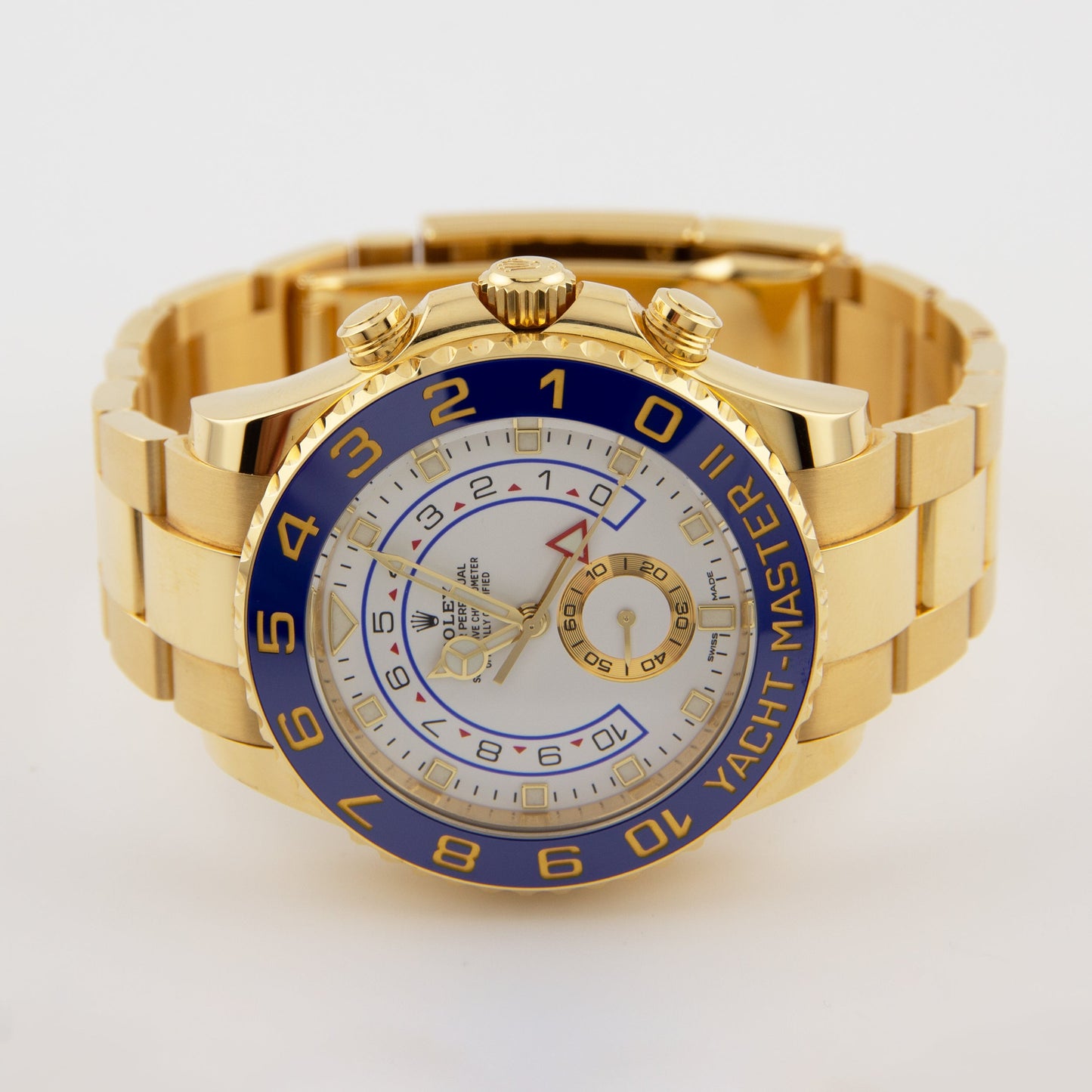Rolex Yacht-Master II 116688 Yellow Gold White Dial (2021)