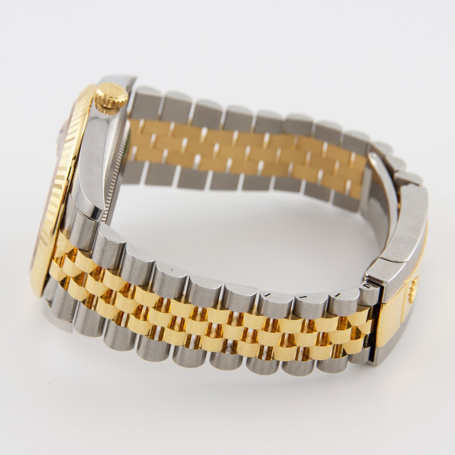 Rolex Datejust 126333 Yellow Gold Stainless Steel Black Dial Jubilee (2022)