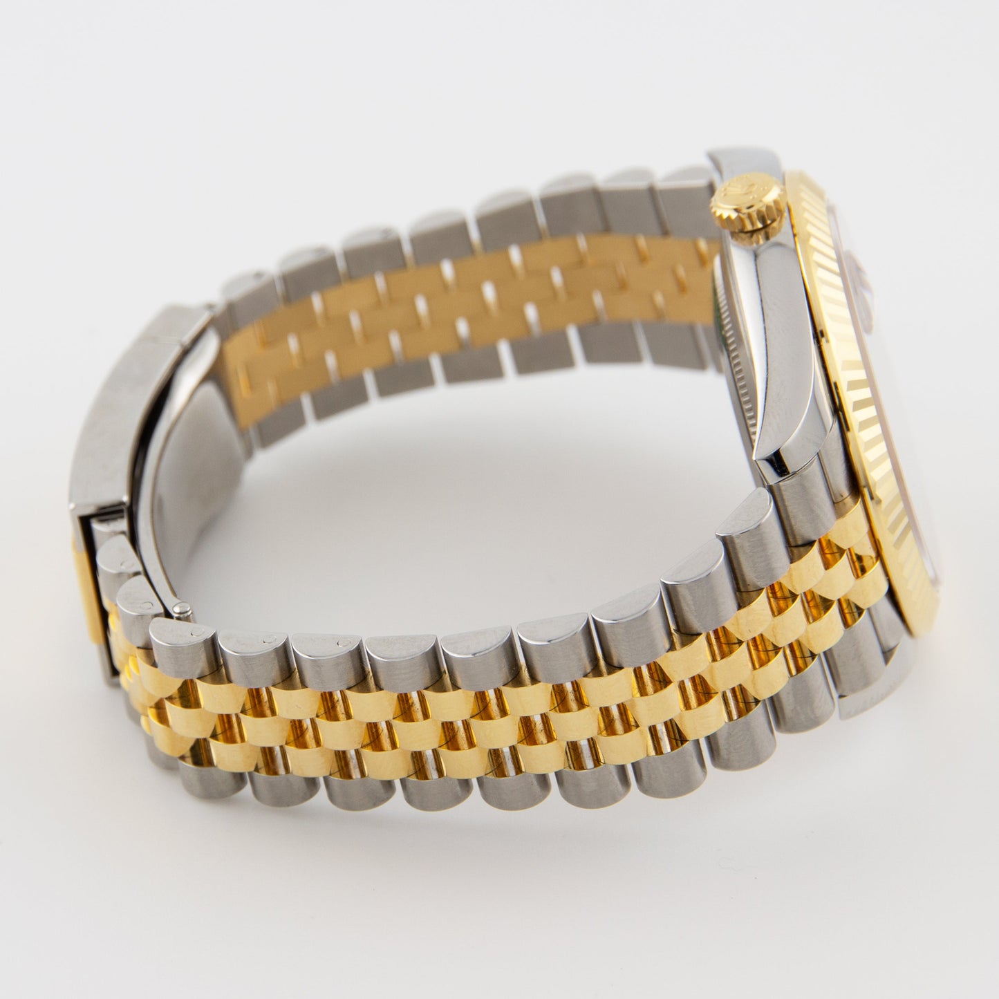 Rolex Datejust 126333 Yellow Gold Stainless Steel Black Dial Jubilee (2022)