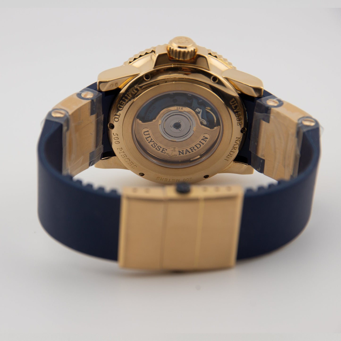 Ulysse Nardin Maxi Marine Diver Blue Surf Rose Gold (2007)