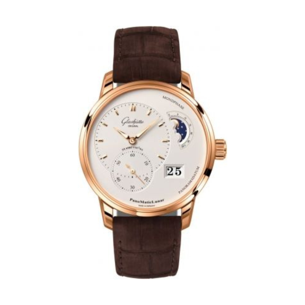 Glashutte Original PanoMaticLunar Mens Watch 1-90-02-45-35-04