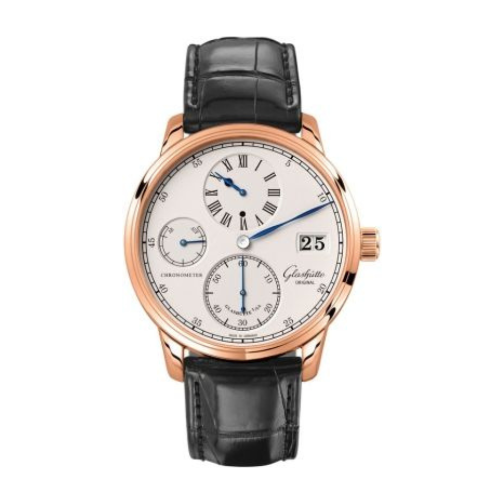 Glashutte Original Senator Chronometer Regulator Mens Watch 58-04-04-05-04