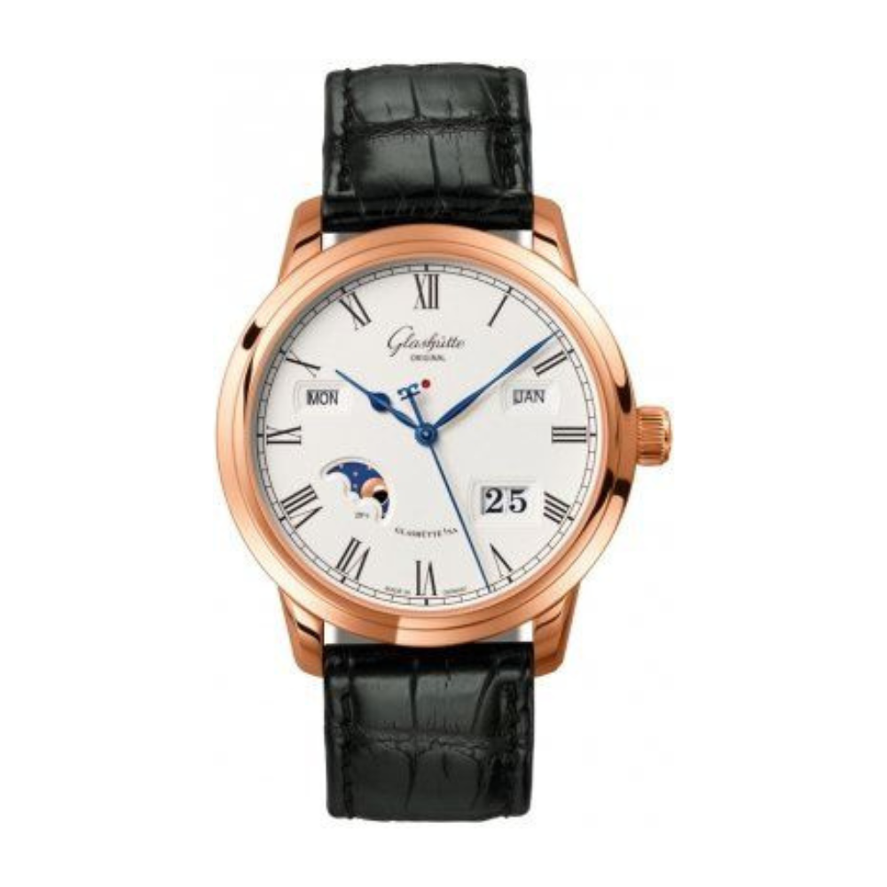 Glashutte Original Senator Perpetual Calendar Mens Watch 100-02-22-05-05