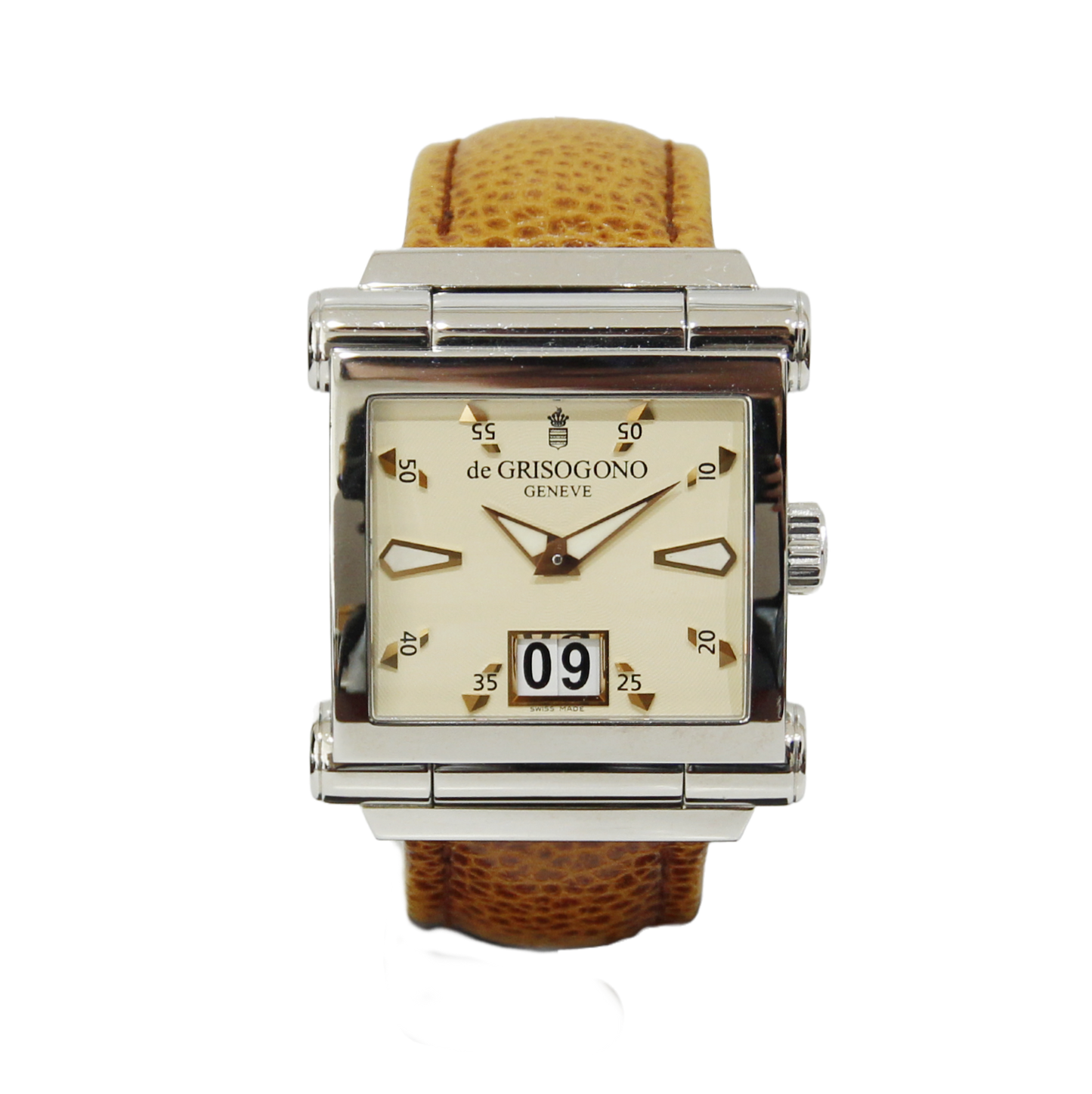 De Grisogono Instrumento Grande No2 Stainless Steel 36mm