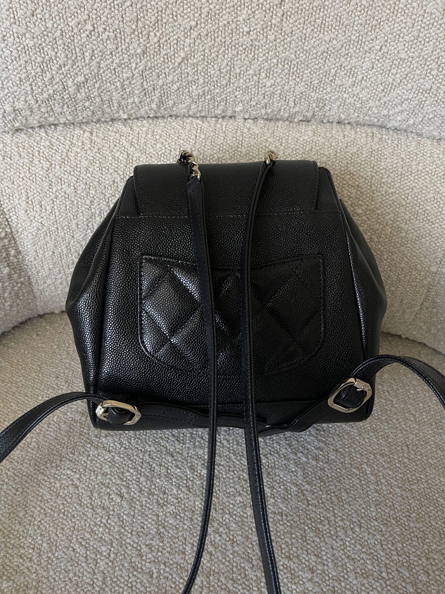 22B Black Caviar Backpack Small (Updated Size) LGHW