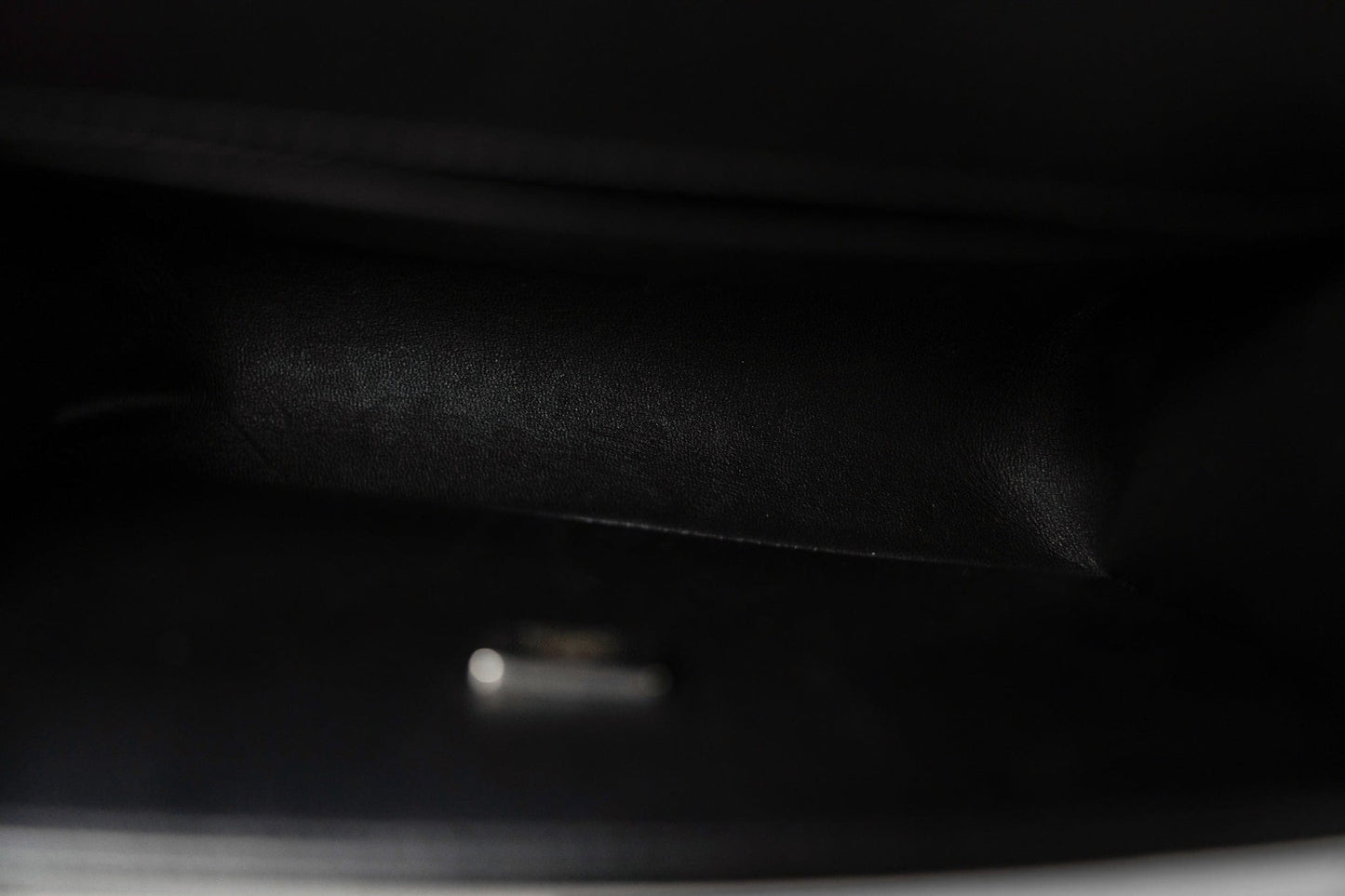 Black Caviar Quilted Le Boy Bag Small Ruthenium Hardware