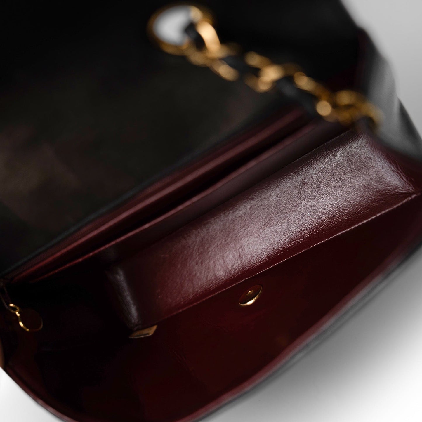 Diana Flap Black Lambskin Quilted Medium Gold Hardware