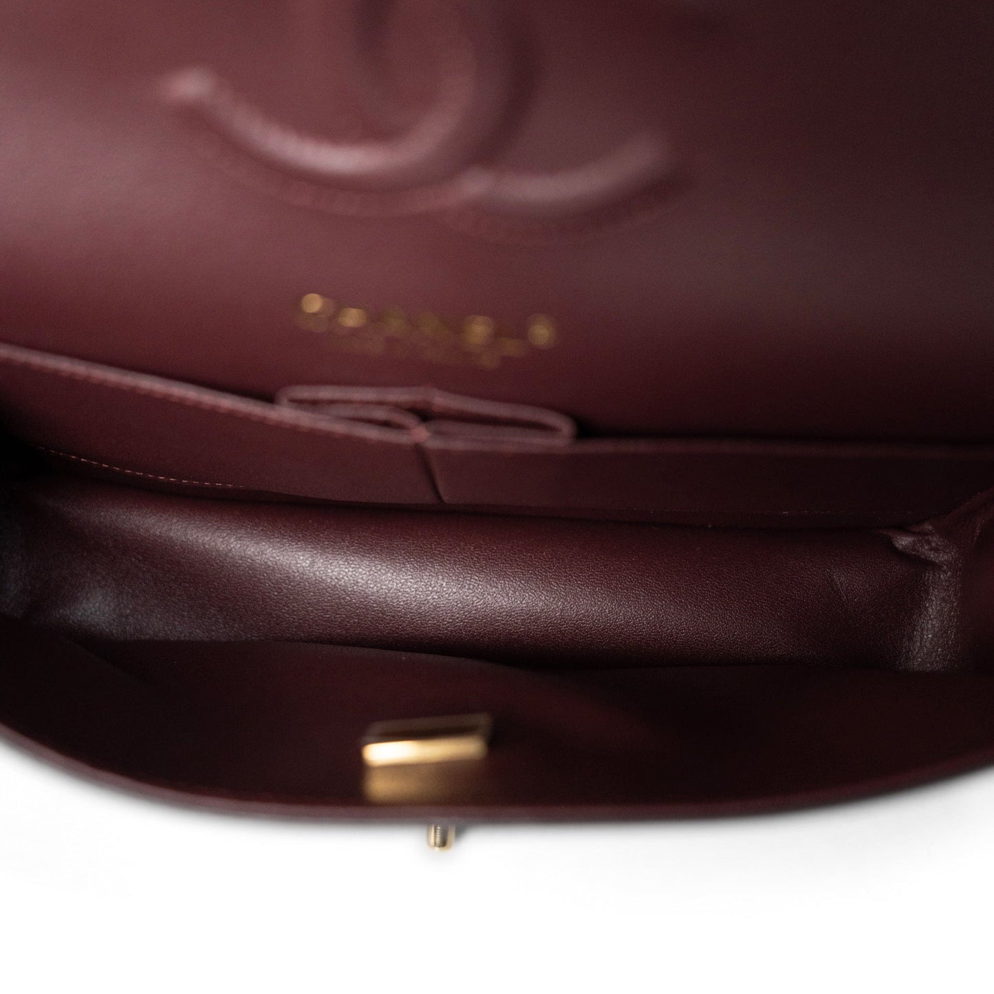 Medium Black Caviar Quilted Classic Flap Gold Hardware