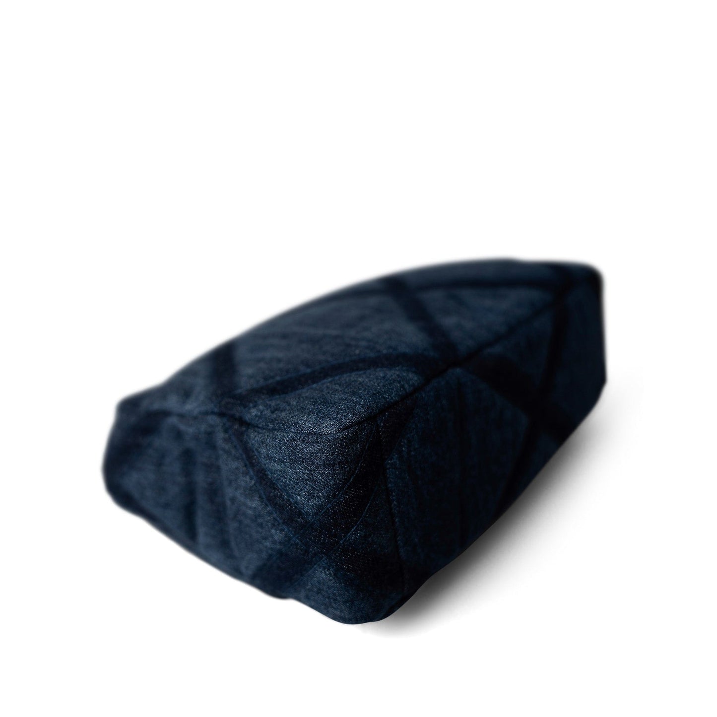 Denim Quilted 19 Flap Small Antique Gold Hardware