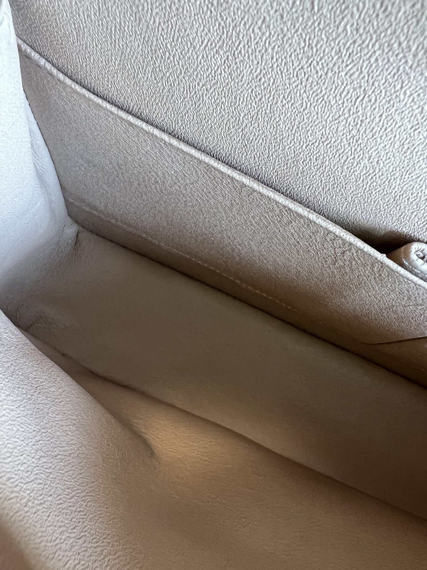 19B Dark Beige Caviar Quilted Classic Flap Medium LGHW