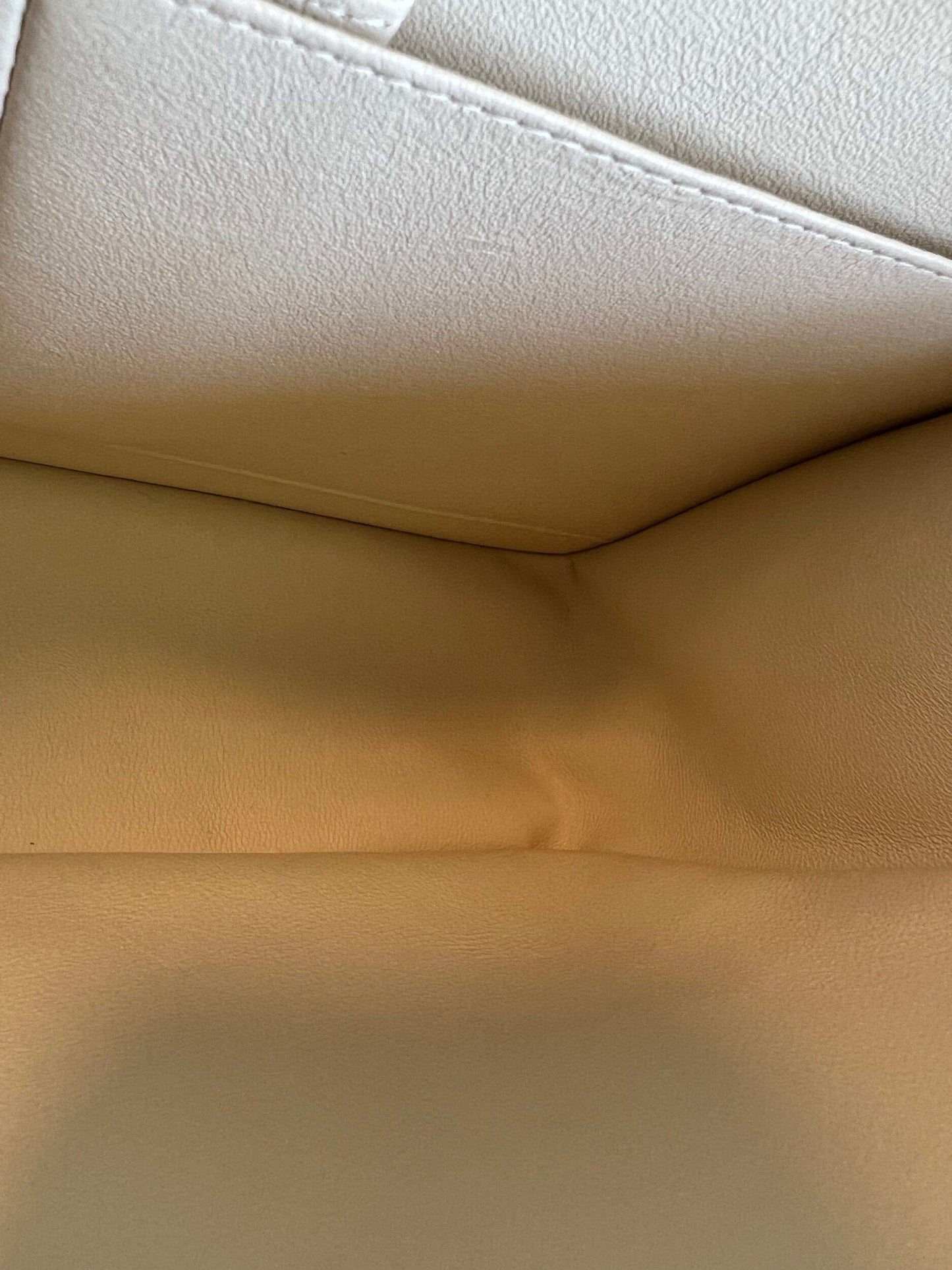 20C Light Beige Caviar Quilted Jumbo Classic Flap LGHW