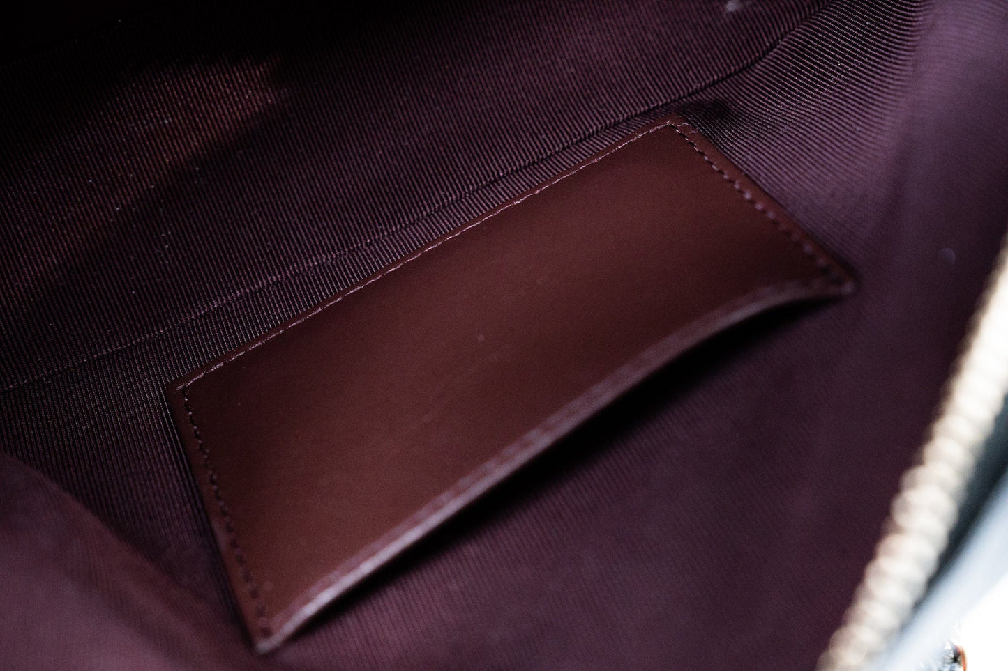 21A Black Caviar Quilted Camera Case Gold Hardware