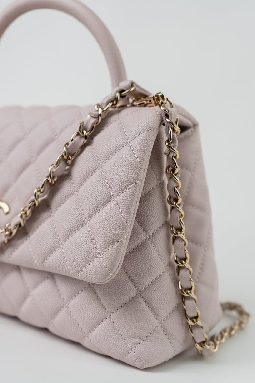 21A Lilac Coco Handle Medium (Old Small) LGHW