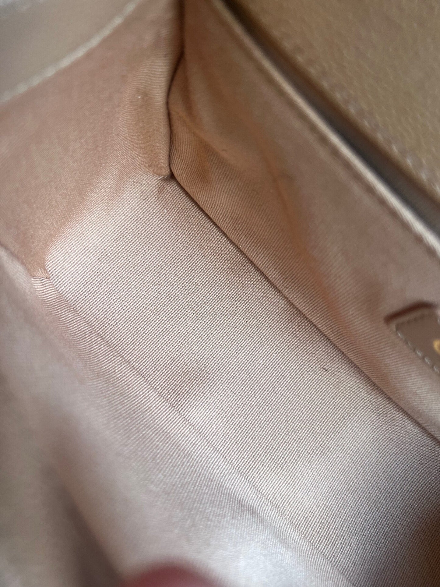 21K Caramel Caviar Quilted Old Medium Boy Bag LGHW