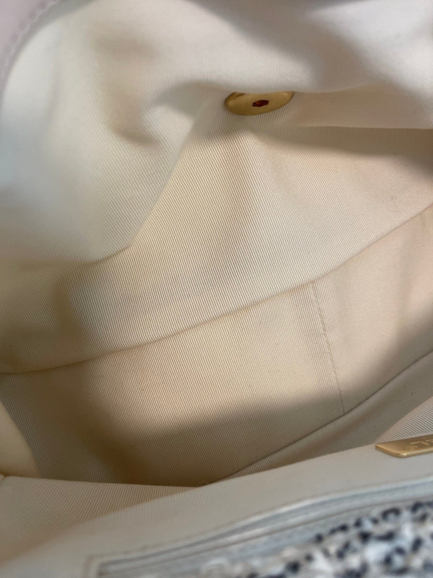 21S Oreo Tweed Quilted 19 Flap Large  Mixed Hardware