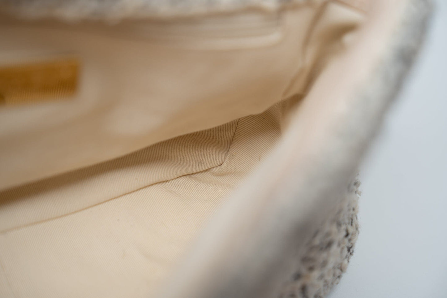 21S Oreo Tweed Quilted 19 Flap Small Mixed Hardware