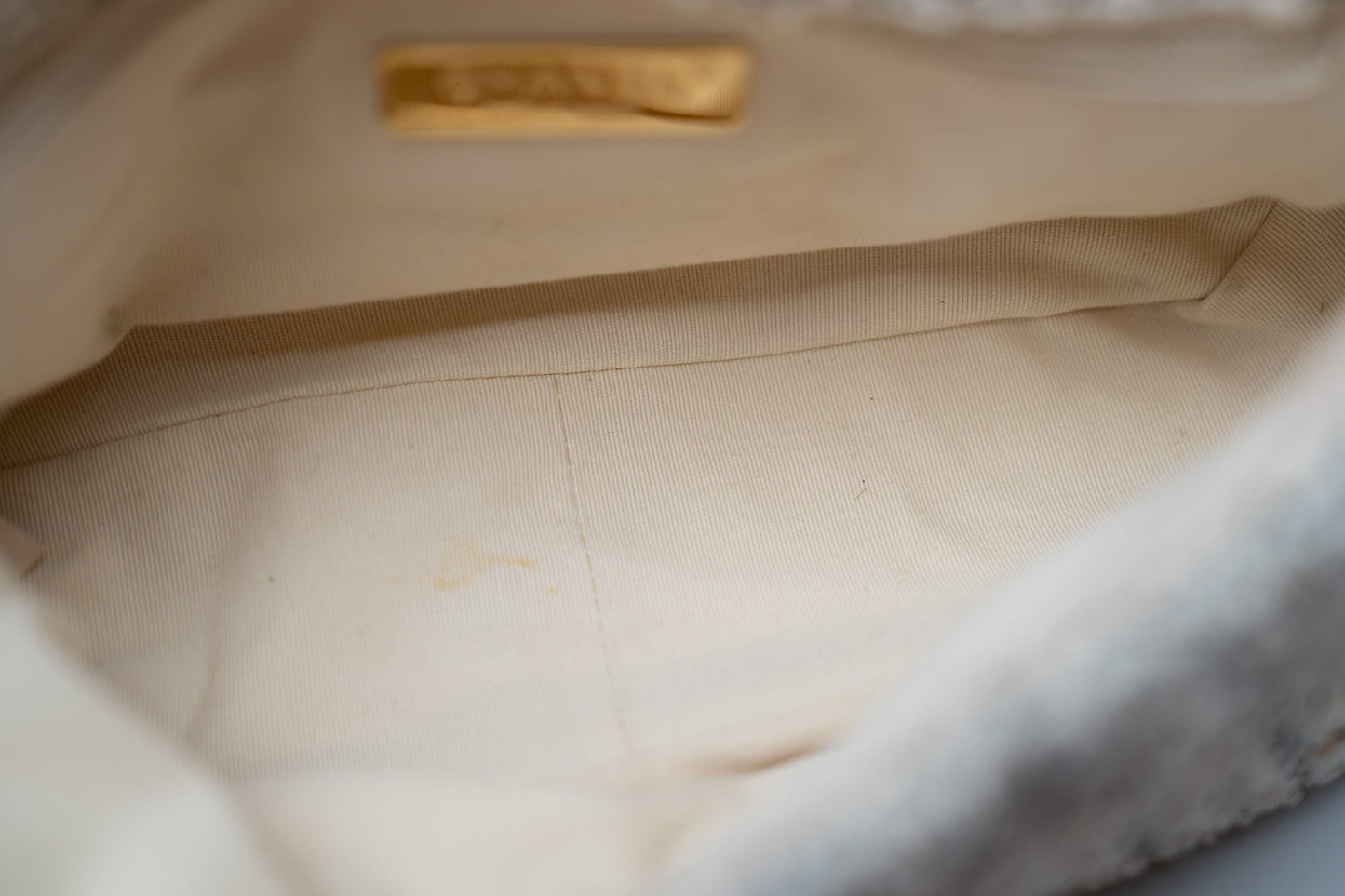 21S Oreo Tweed Quilted 19 Flap Small Mixed Hardware