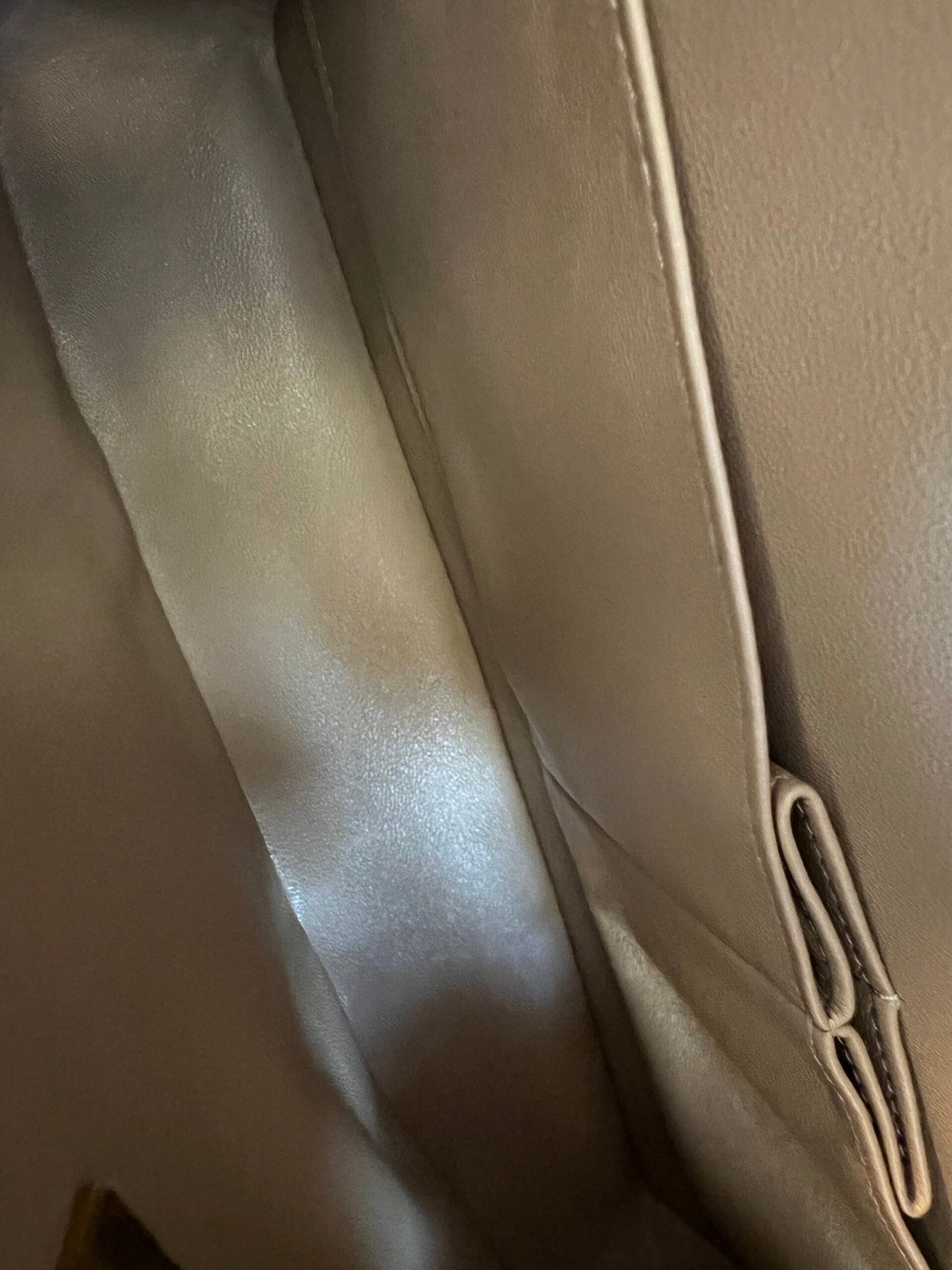 22A Dark Beige Caviar Quilted Classic Flap Medium LGHW