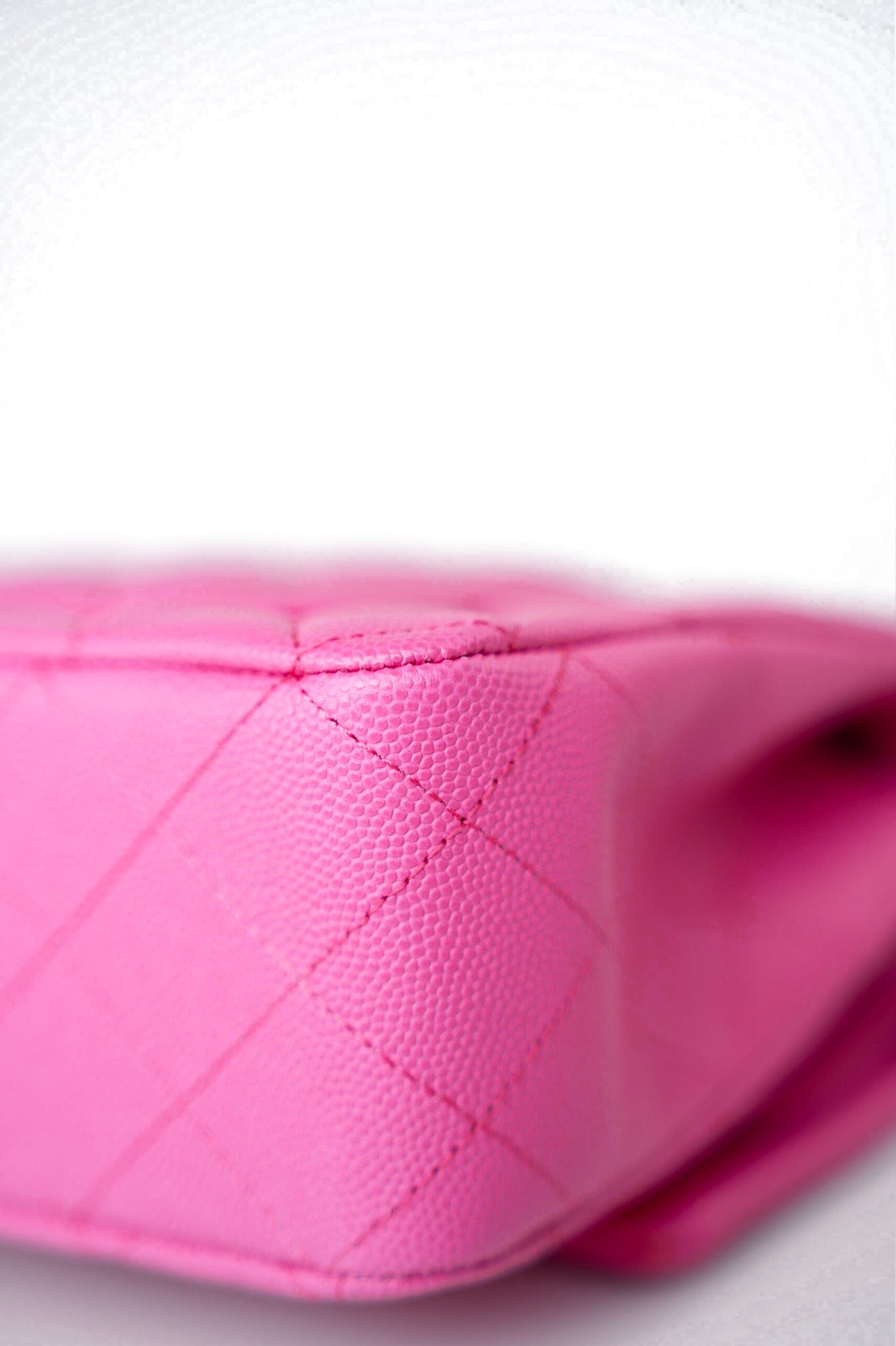 22P Pink Caviar Quilted Classic Flap Medium Light Gold Hardware