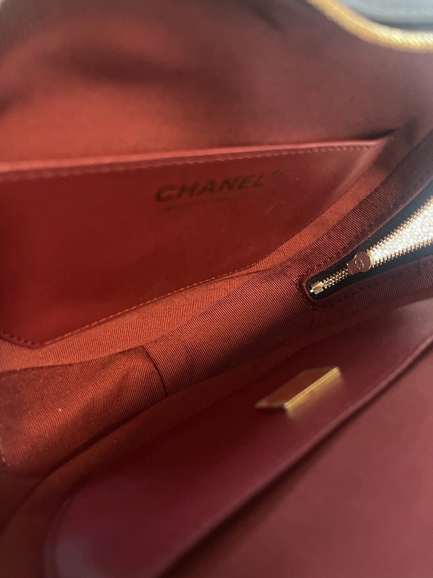 22S CC In Love Black Lambskin Quilted Large Heart Bag LGHW