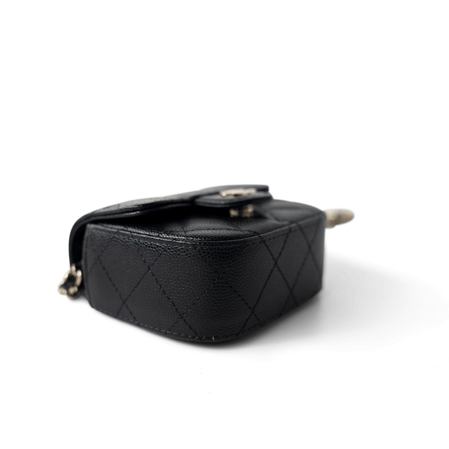 22C Mini Vanity Caviar Quilted Black (micro size)