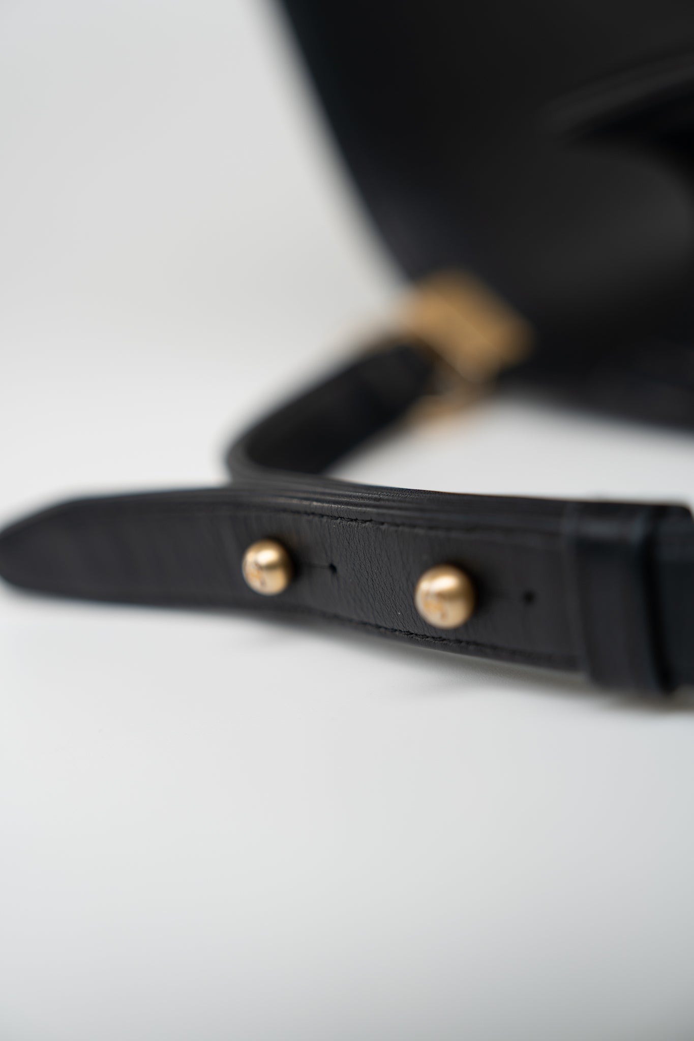 Black Lambskin Quilted New Medium Boy Bag Aged Gold Hardware