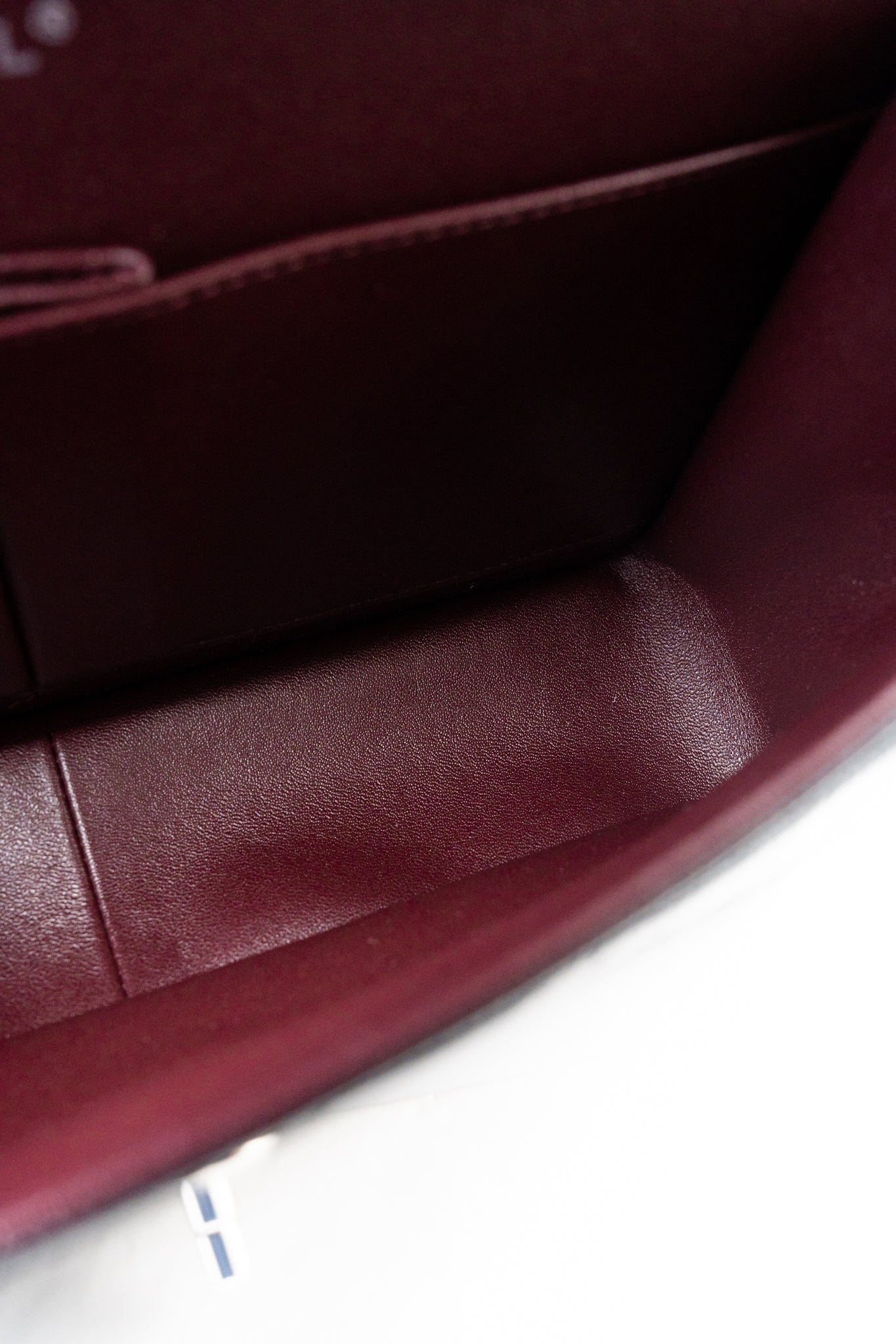 Black Jumbo Caviar Quilted Classic Flap Silver Hardware