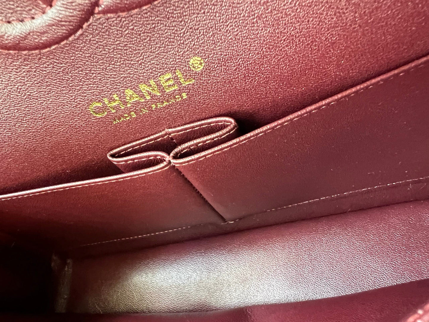 Black Lambskin Quilted Classic Flap Medium GHW