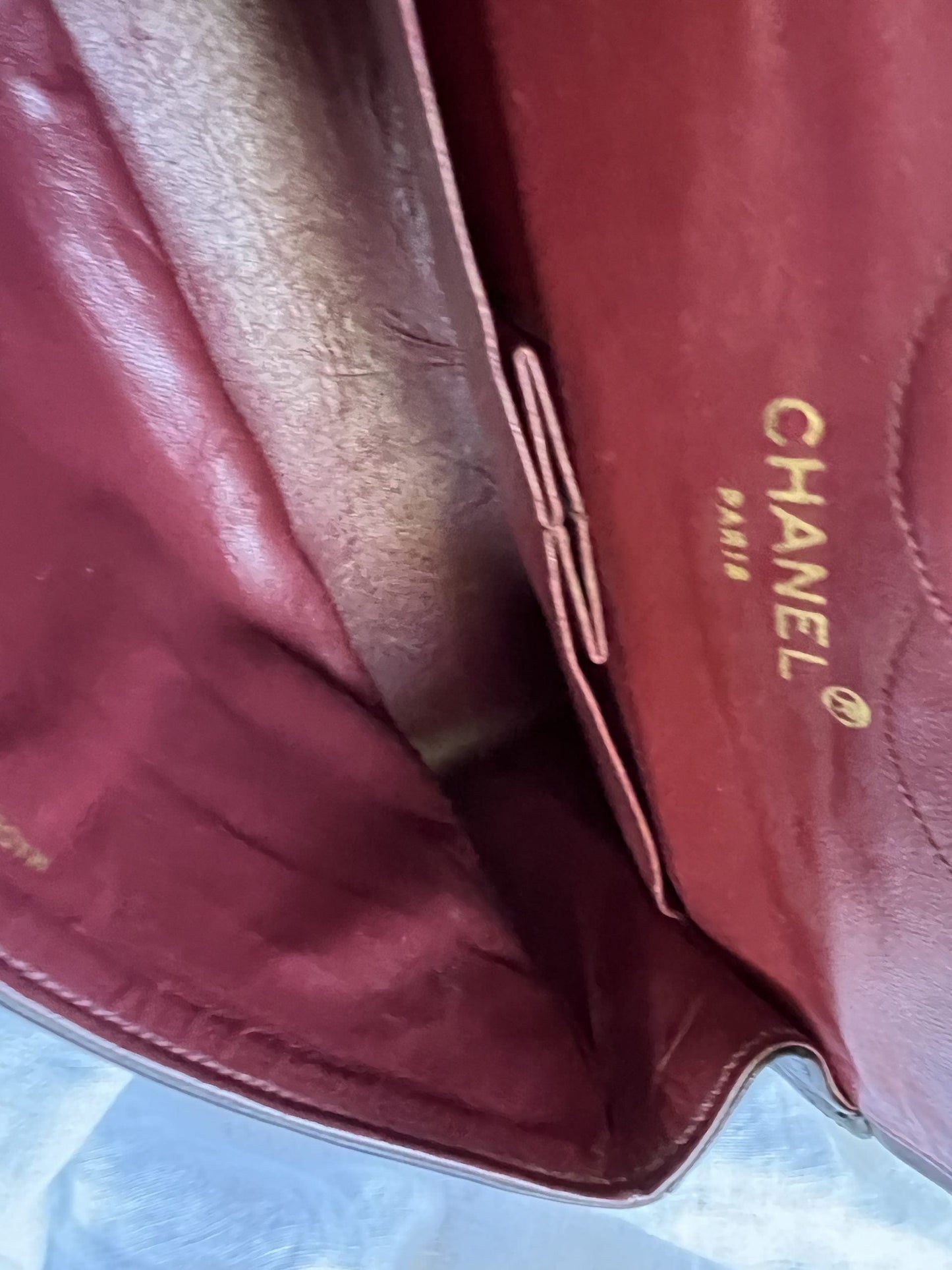 Black Vintage Lambskin Quilted Double Flap Small GHW