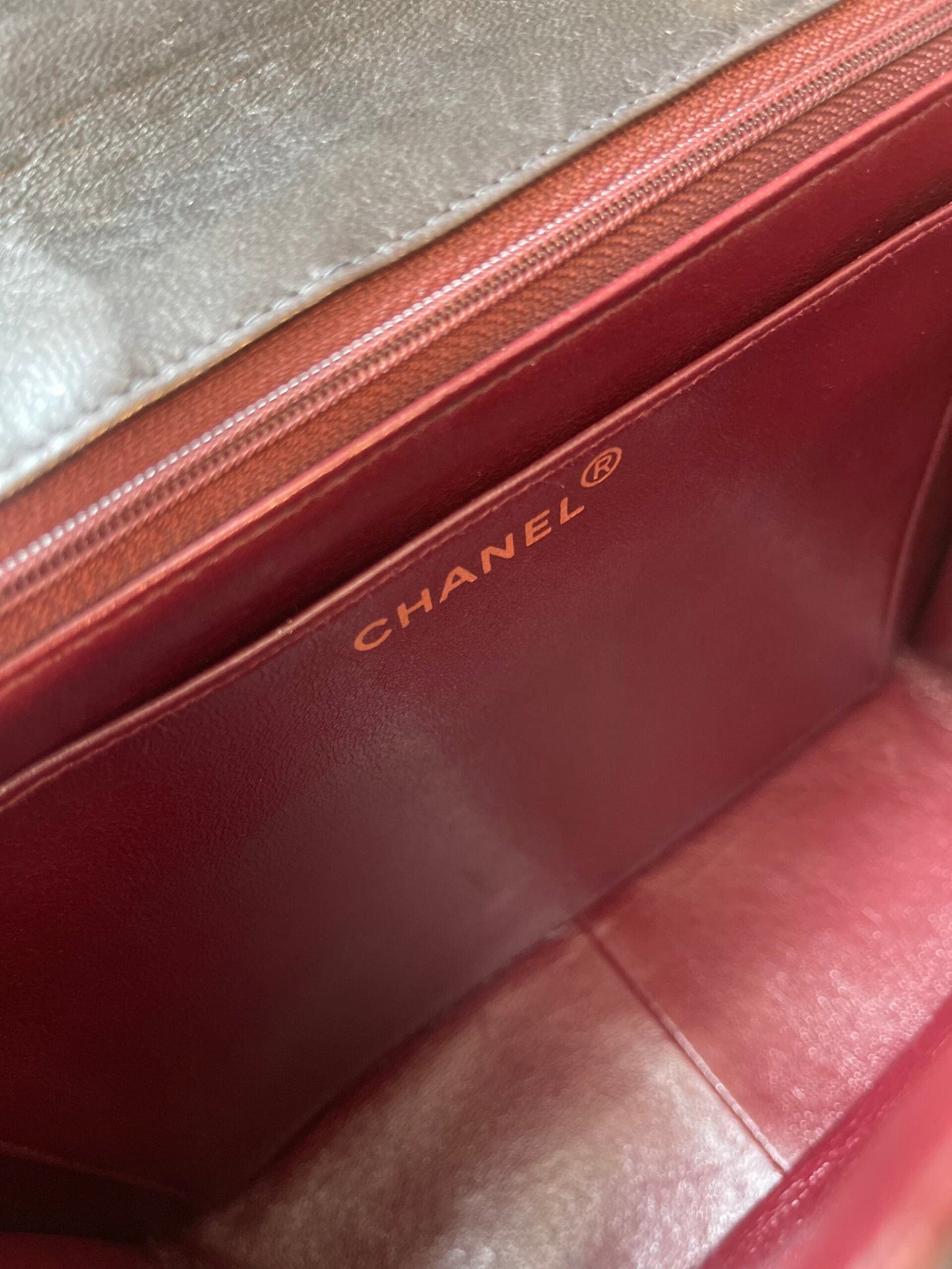 Black Vintage Lambskin Quilted Square CC Flap GHW