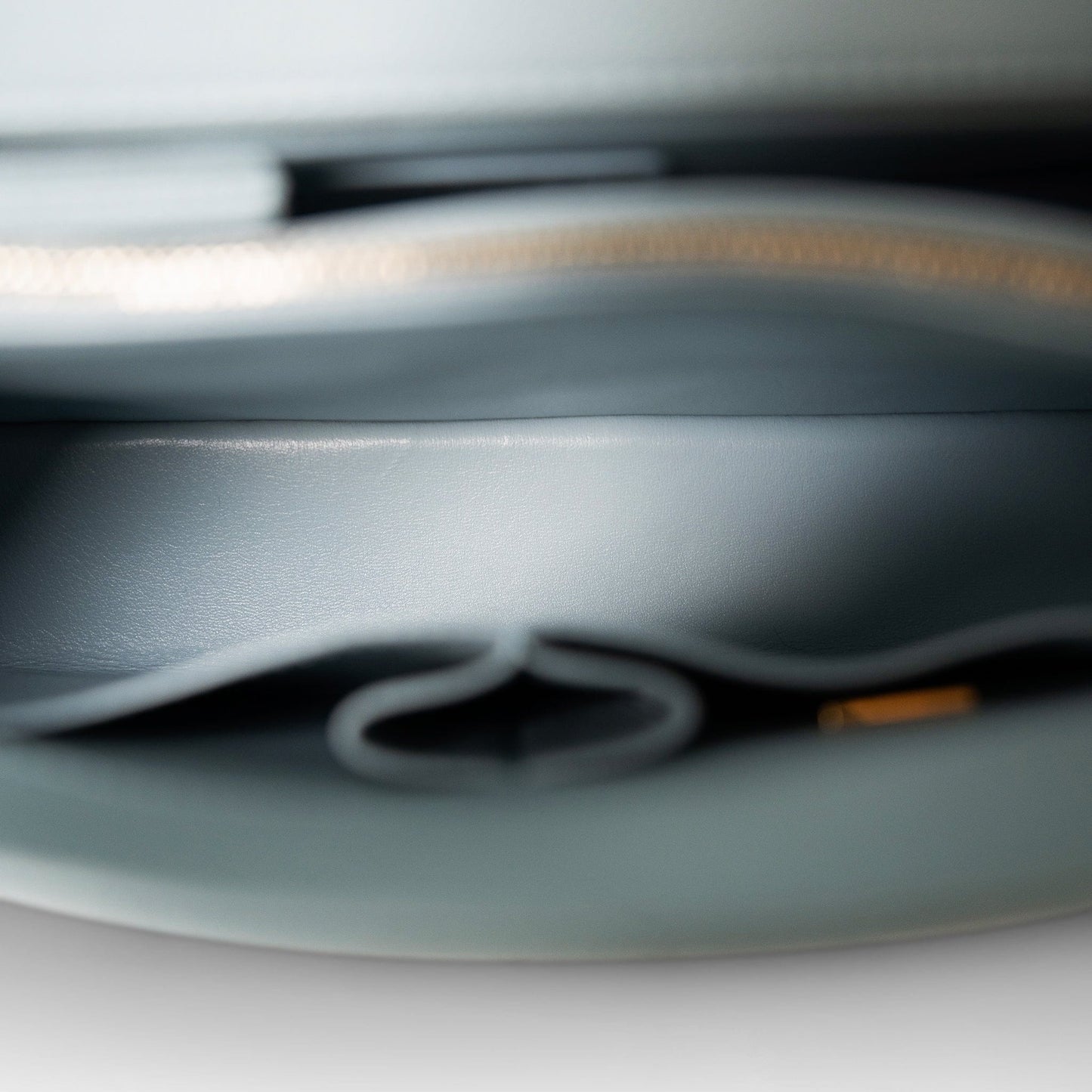 22P Light Blue Caviar Quilted Coco Handle Medium (Old Small) Light Gold Hardware