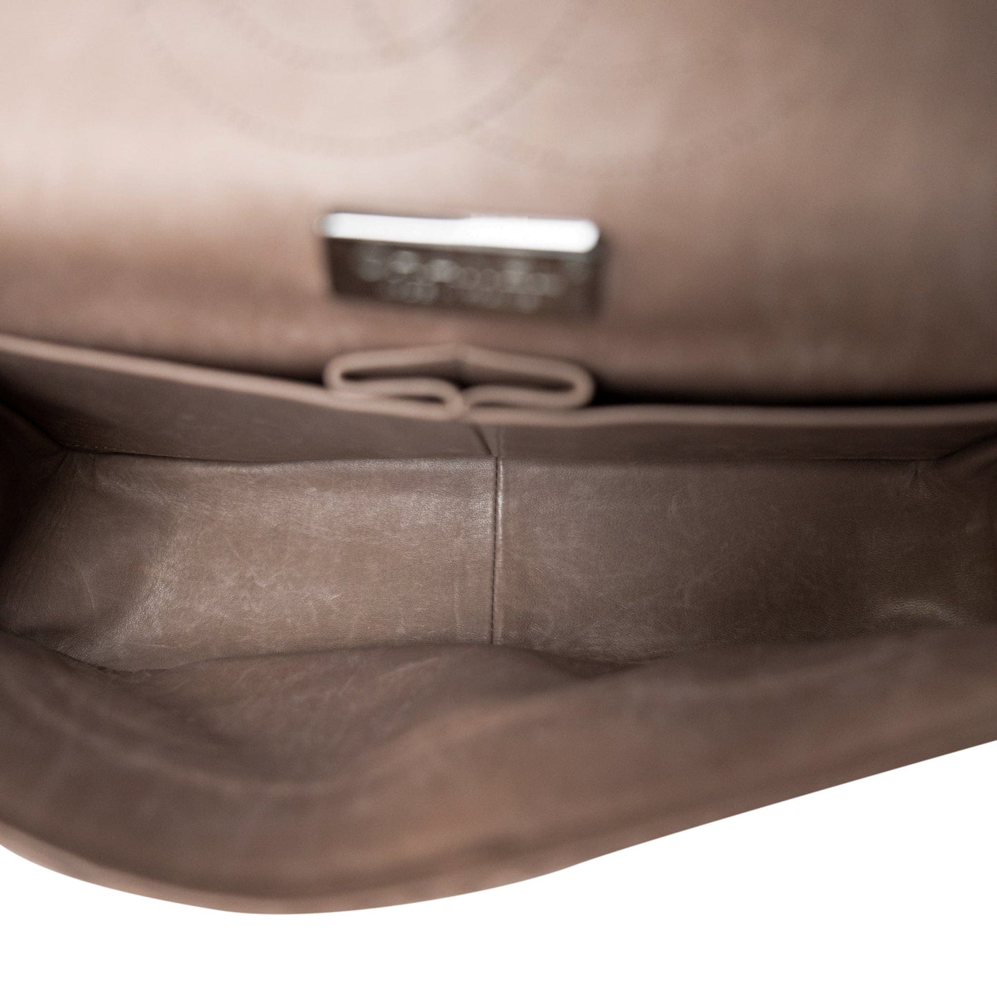 Light Brown Python Jumbo Classic Flap