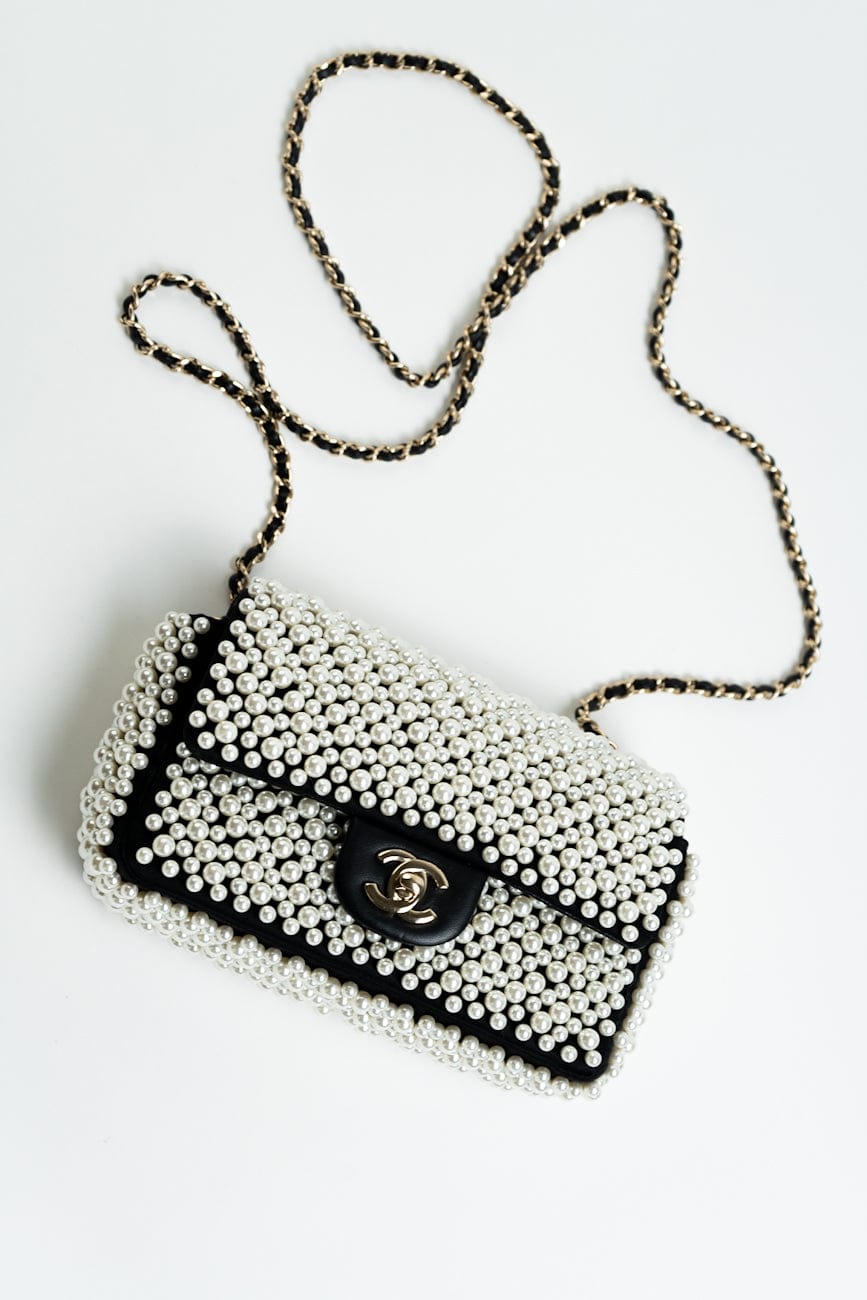 Chanel 19S Mini Pearl On Flap