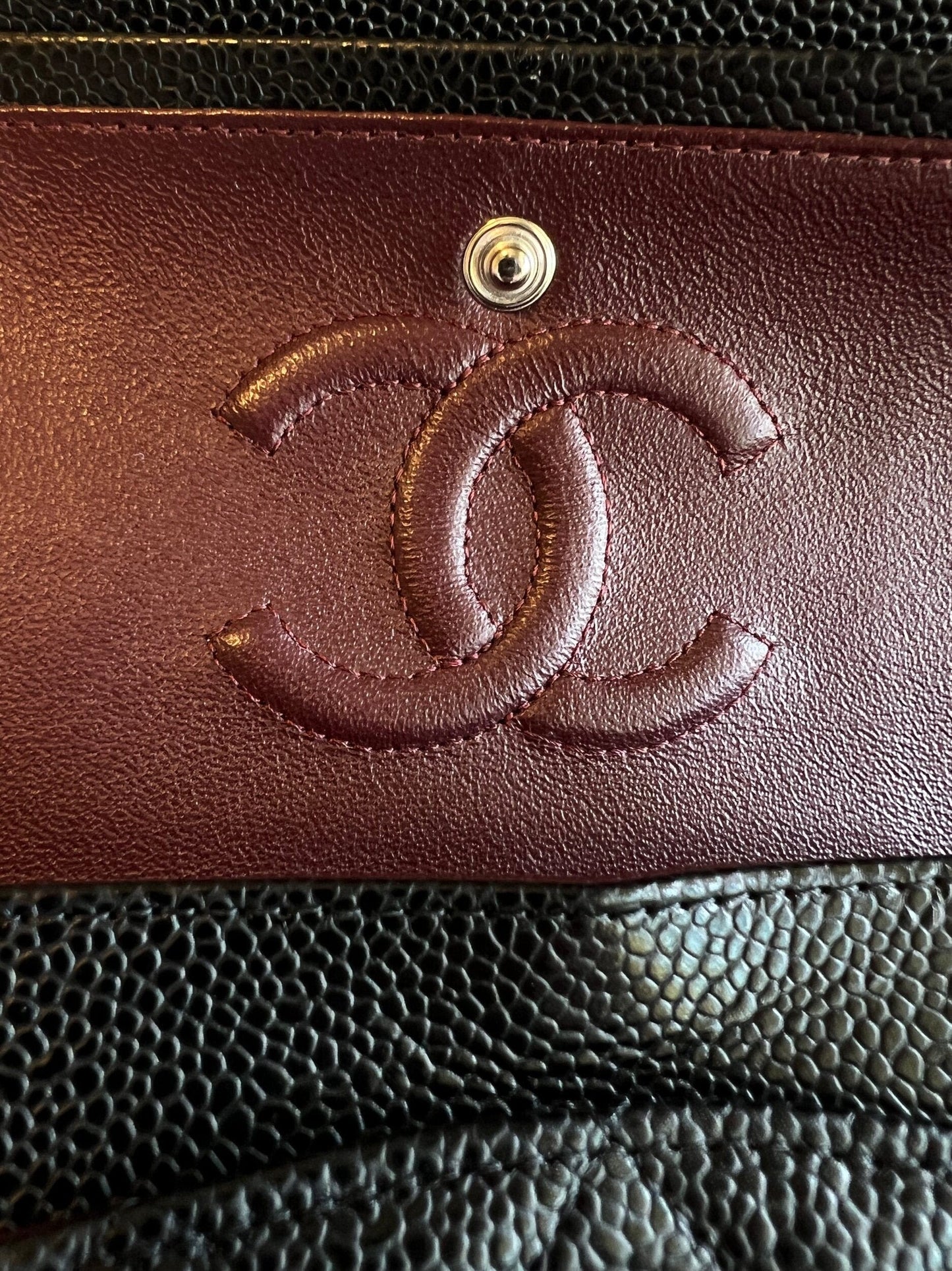 Chanel Black Caviar Quilted Classic Flap Small SHW