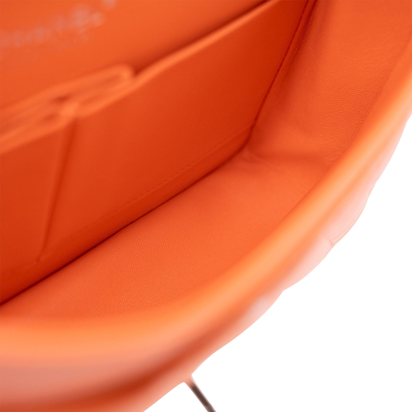 21S Neon Orange Lambskin Quilted Classic Flap SWH