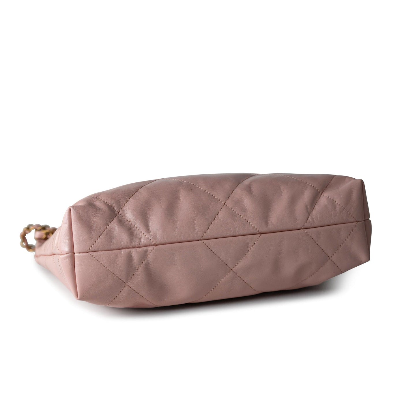 23S Rose Claire (Pink) Small Calfskin Quilted 22 Bag AGHW