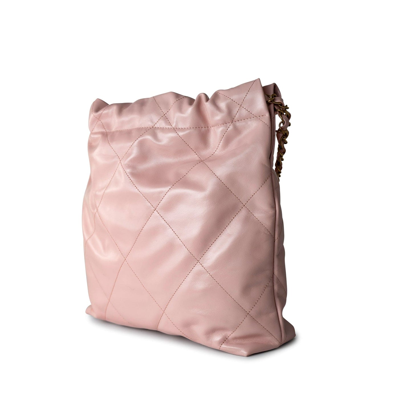 23S Rose Claire (Pink) Small Calfskin Quilted 22 Bag AGHW