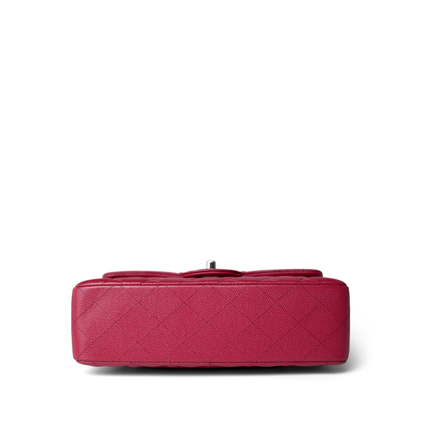 Red Caviar Quilted Classic Flap Small Light Gold Hardware