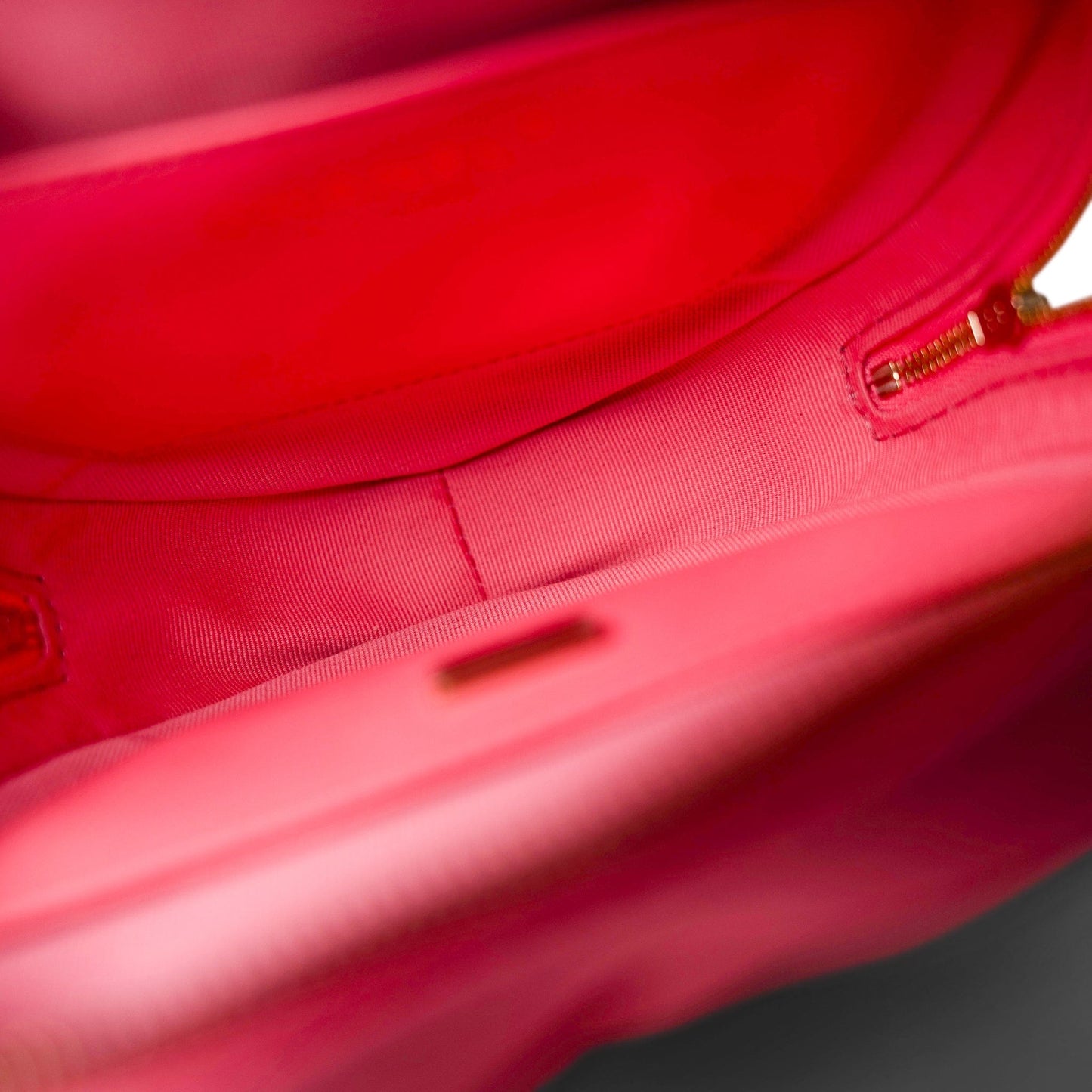 22S Pink Lambskin Quilted Large Heart Bag Light Gold Hardware