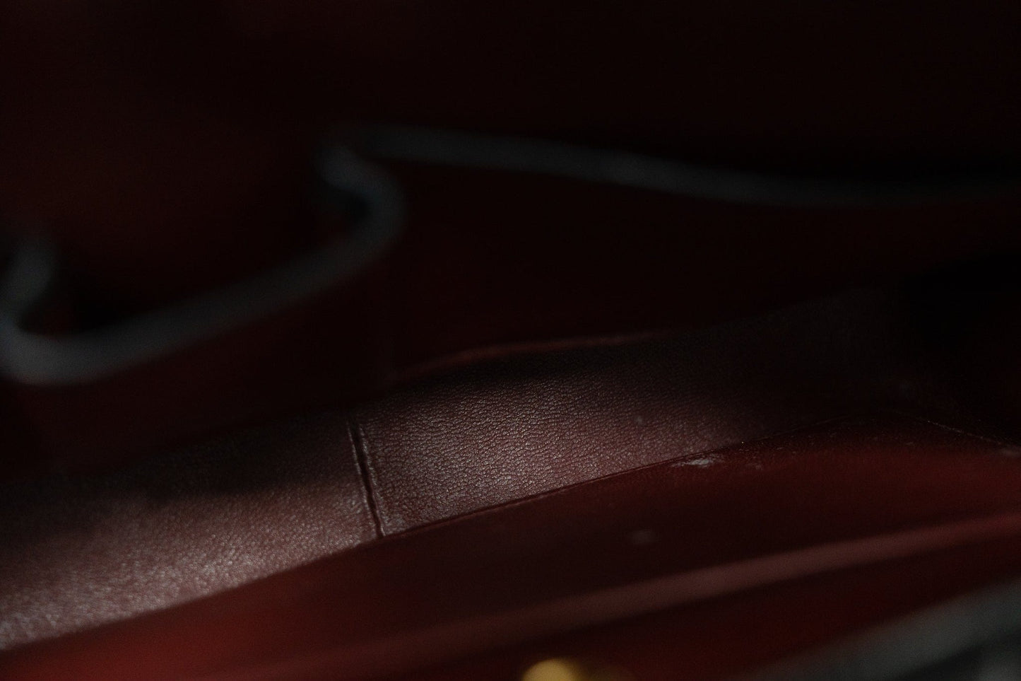 Vintage Black Lambskin Quilted Matelasse Single Flap Bag Gold Hardware