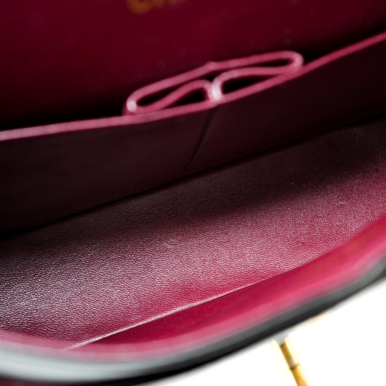 Vintage Black Medium Lambskin Quilted Classic Flap GHW