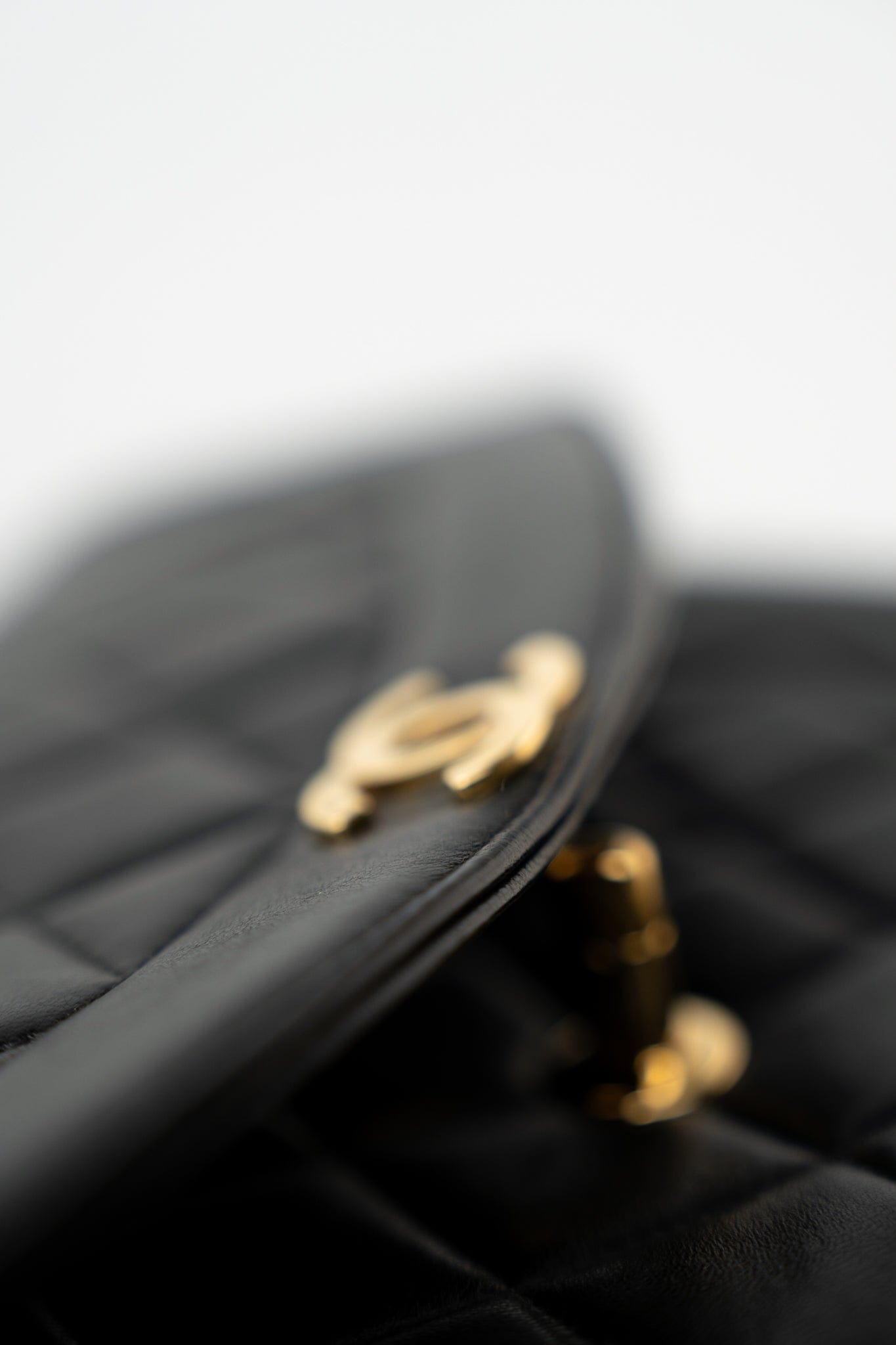 Vintage Diana Flap Small Lambskin Quilted Single Flap GHW