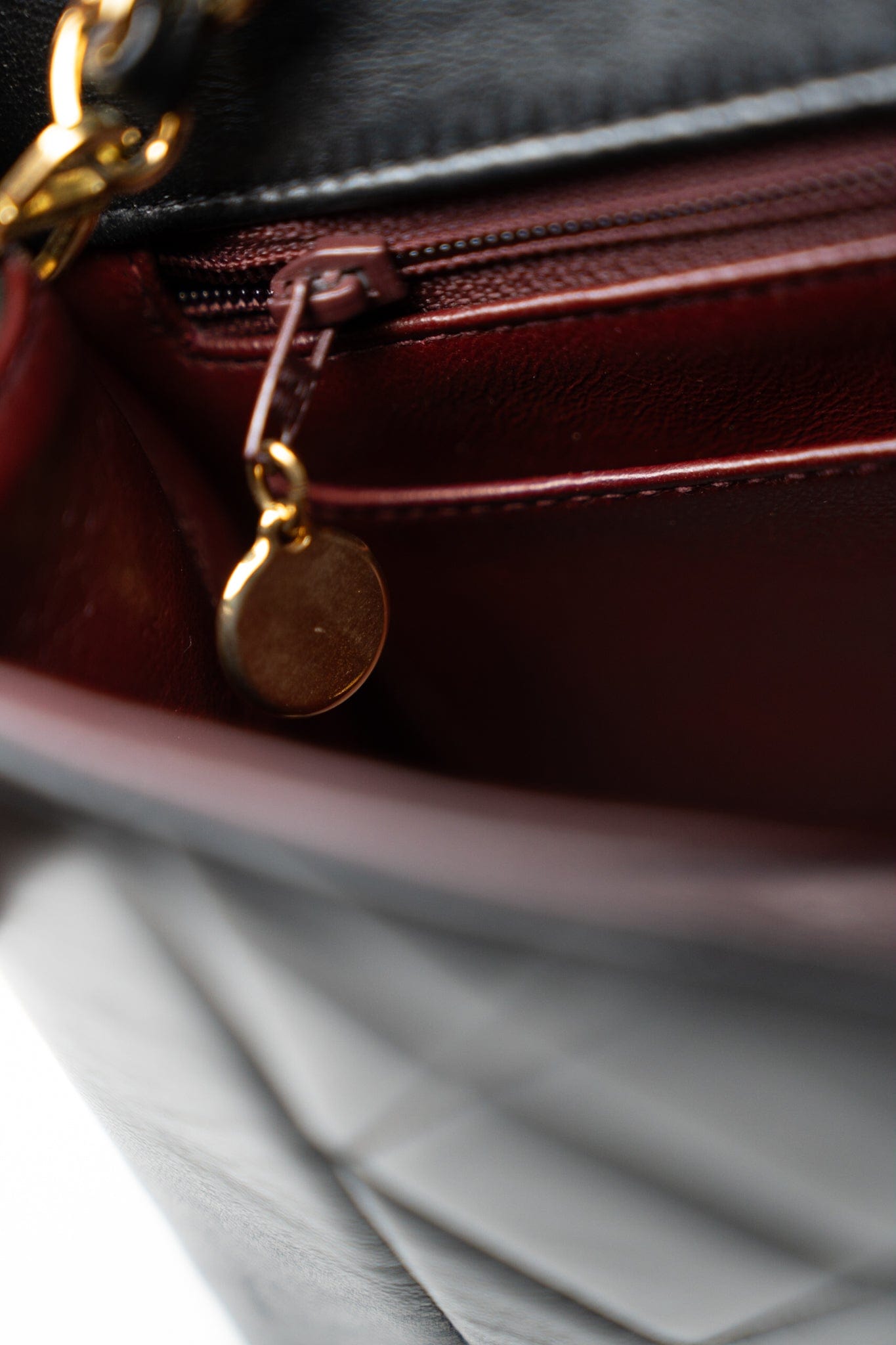 Vintage Diana Flap Small Lambskin Quilted Single Flap GHW