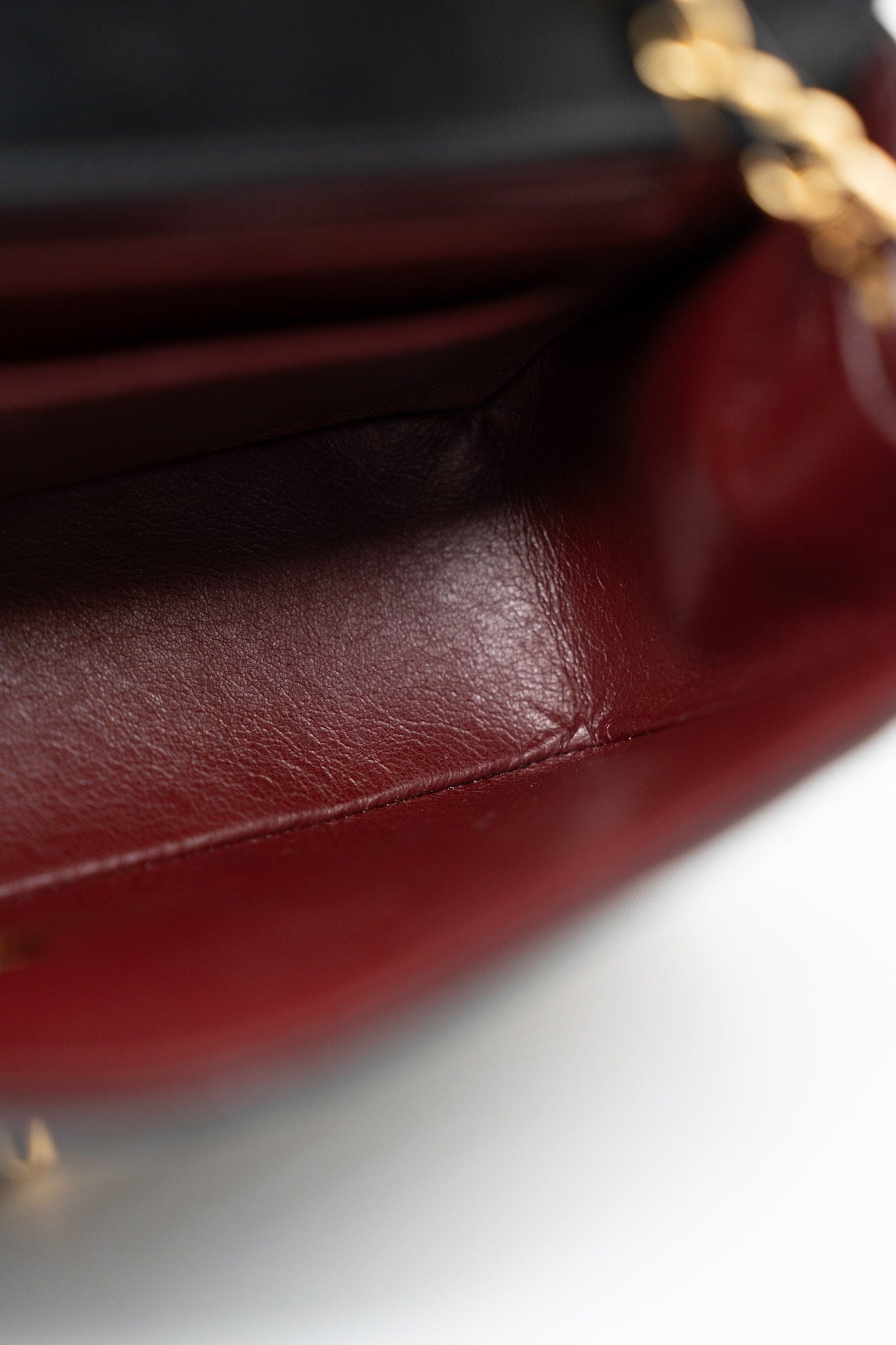 Vintage Diana Flap Small Lambskin Quilted Single Flap GHW