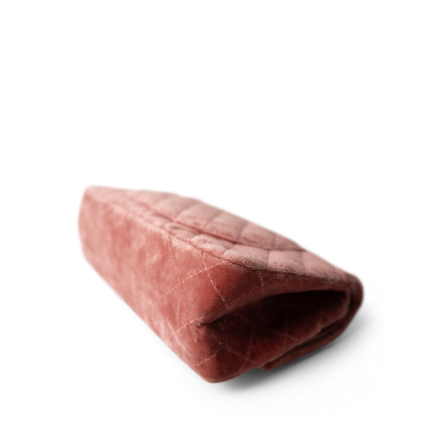 Pink/Rose Velvet Quilted Reissue 2.55 Flap 225 Aged Gold Hardware