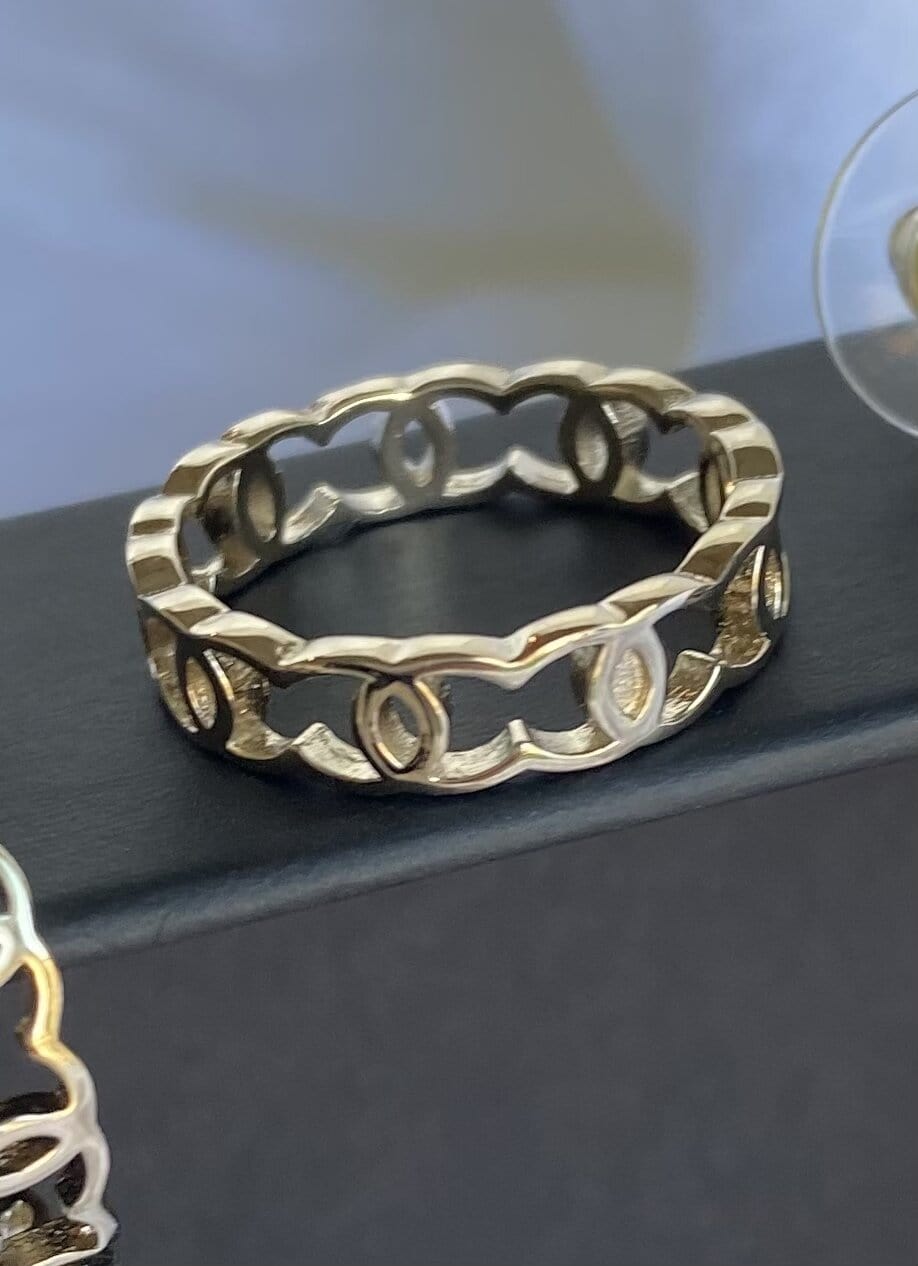 Metal CC Ring Golden