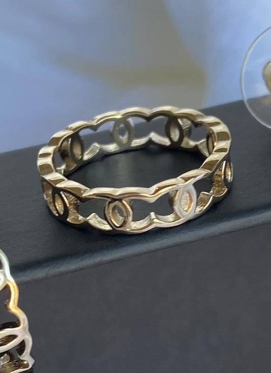 Metal CC Ring Golden