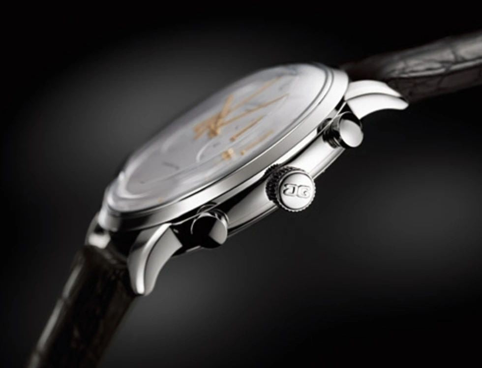 Glashutte Original Senator Sixties Chronograph Mens Watch 39-34-03-22-04