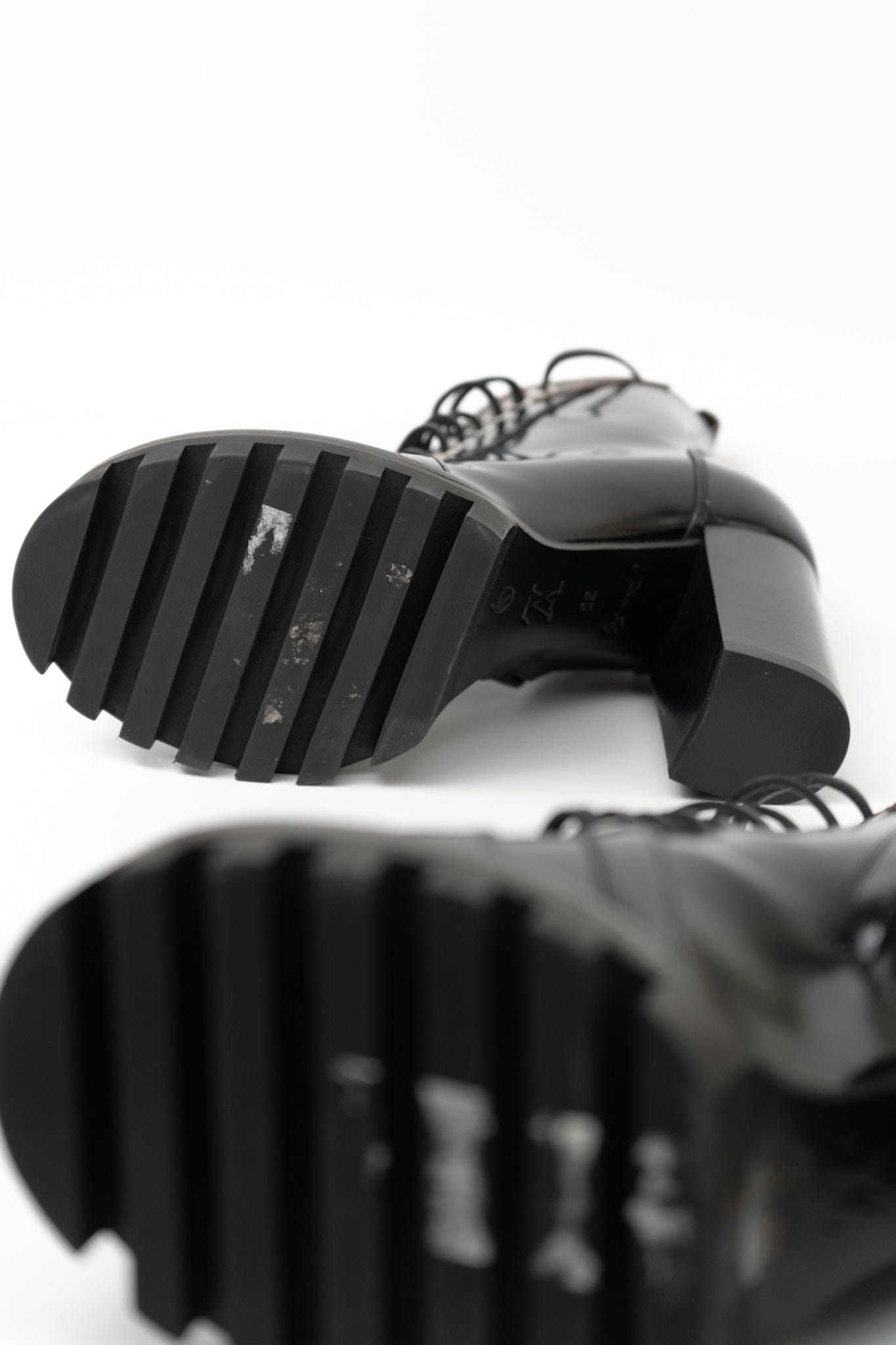 Louis Vuitton Patent Calfskin Monogram Star Trail Ankle Boots Black