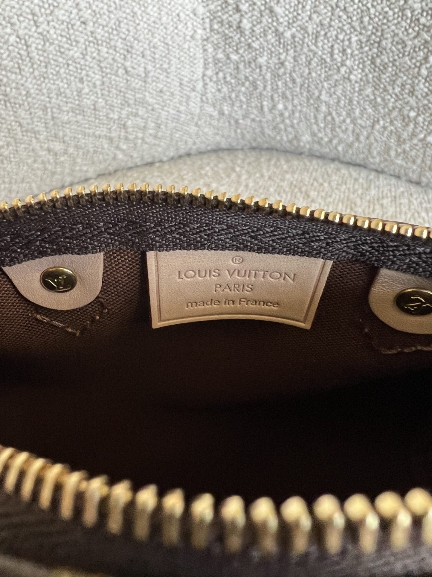 LOUIS VUITTON Monogram Nano Speedy